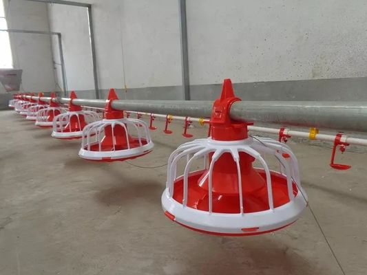 ब्रायलर मुर्गी पालन उपकरण 380v 1 साल की वारंटी के साथ