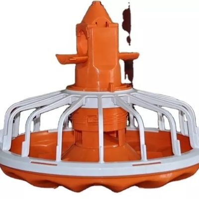 ब्रॉयलर उत्पादों के लिए दीया 45 मिमी पोल्ट्री फार्मिंग मशीन फीड पाइप जस्ती स्टील