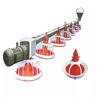 0.75m ट्रे स्पेसिंग पोल्ट्री फार्मिंग मशीन 16 कम्पार्टमेंट प्रति पैन